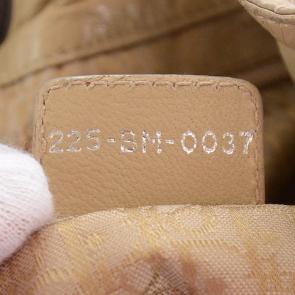 Christian Dior Nylon Cannage Drawstring Tote Champagne 6 of 7