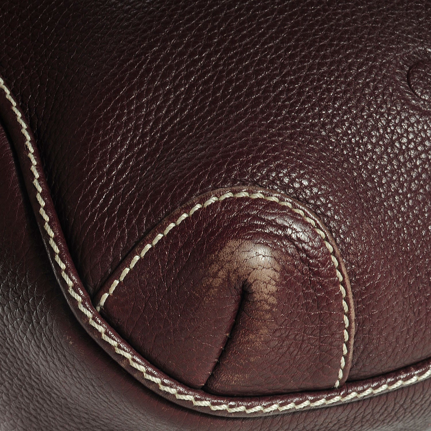 Chanel Leather Tassel Hobo Bordeaux 9 of 10