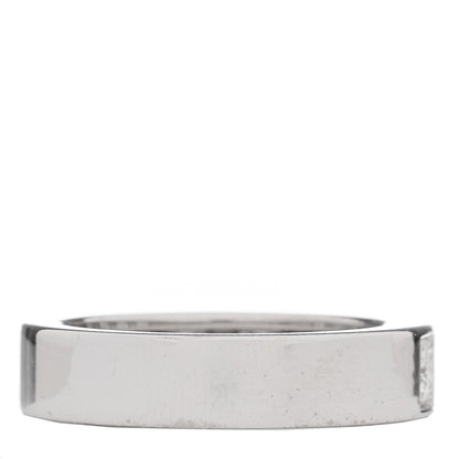 Cartier 18K White Gold Diamond Tectonic Band Ring 53 6.5 4 of 6