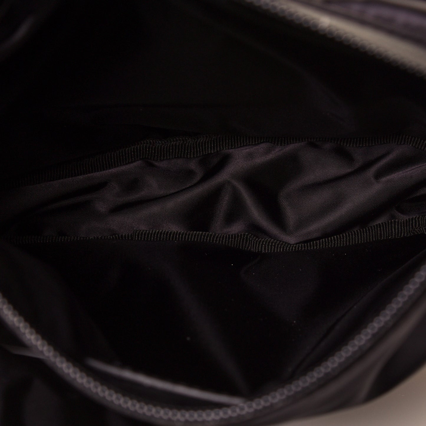 Nylon Saddle Belt Bag Black