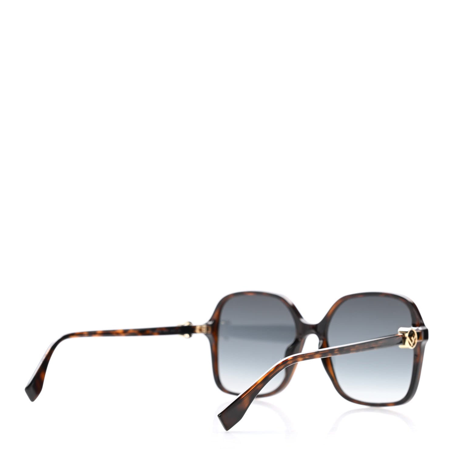 Fendi Acetate Square Sunglasses FF 0287/S Tortoise 4 of 8