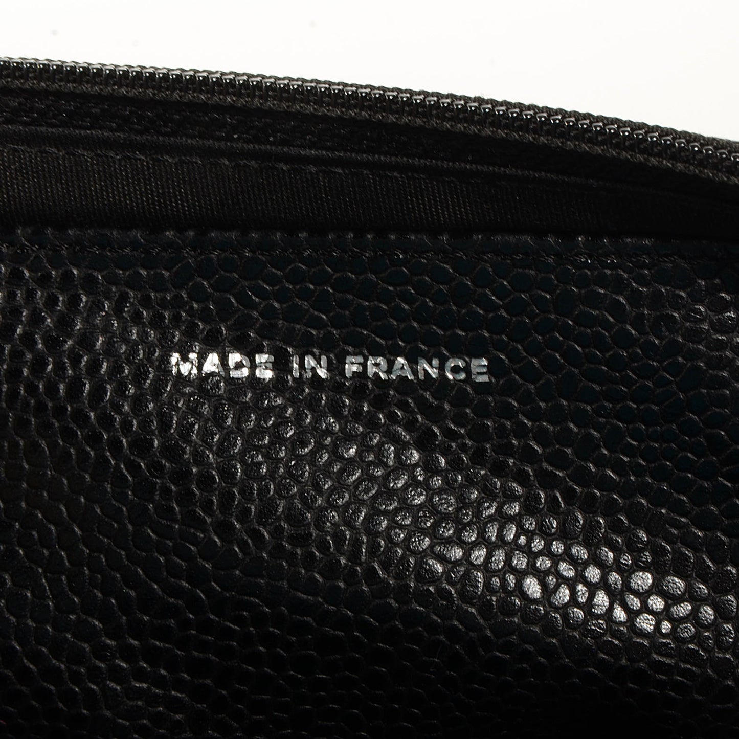 Caviar Half Moon Wallet On Chain WOC Black