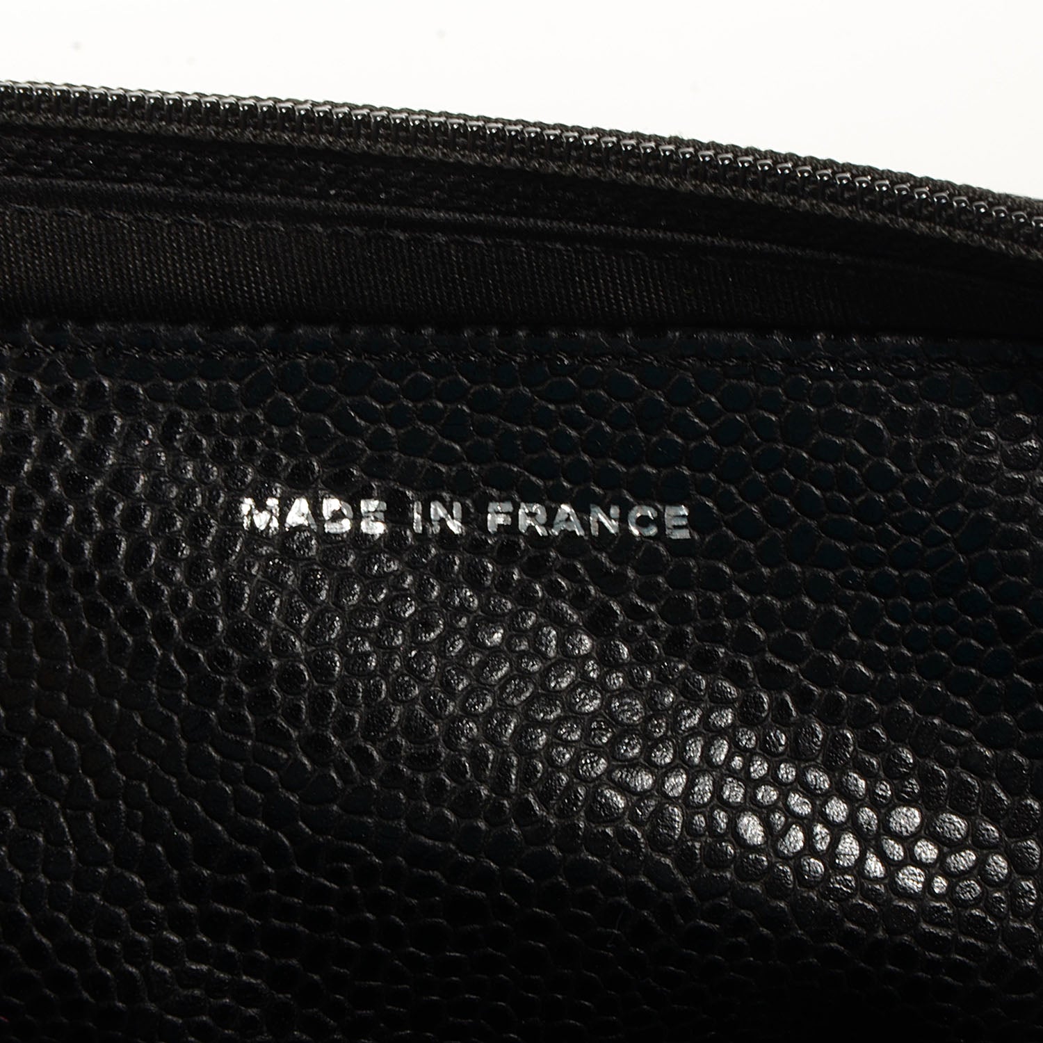 Chanel Caviar Half Moon Wallet On Chain WOC Black 8 of 9