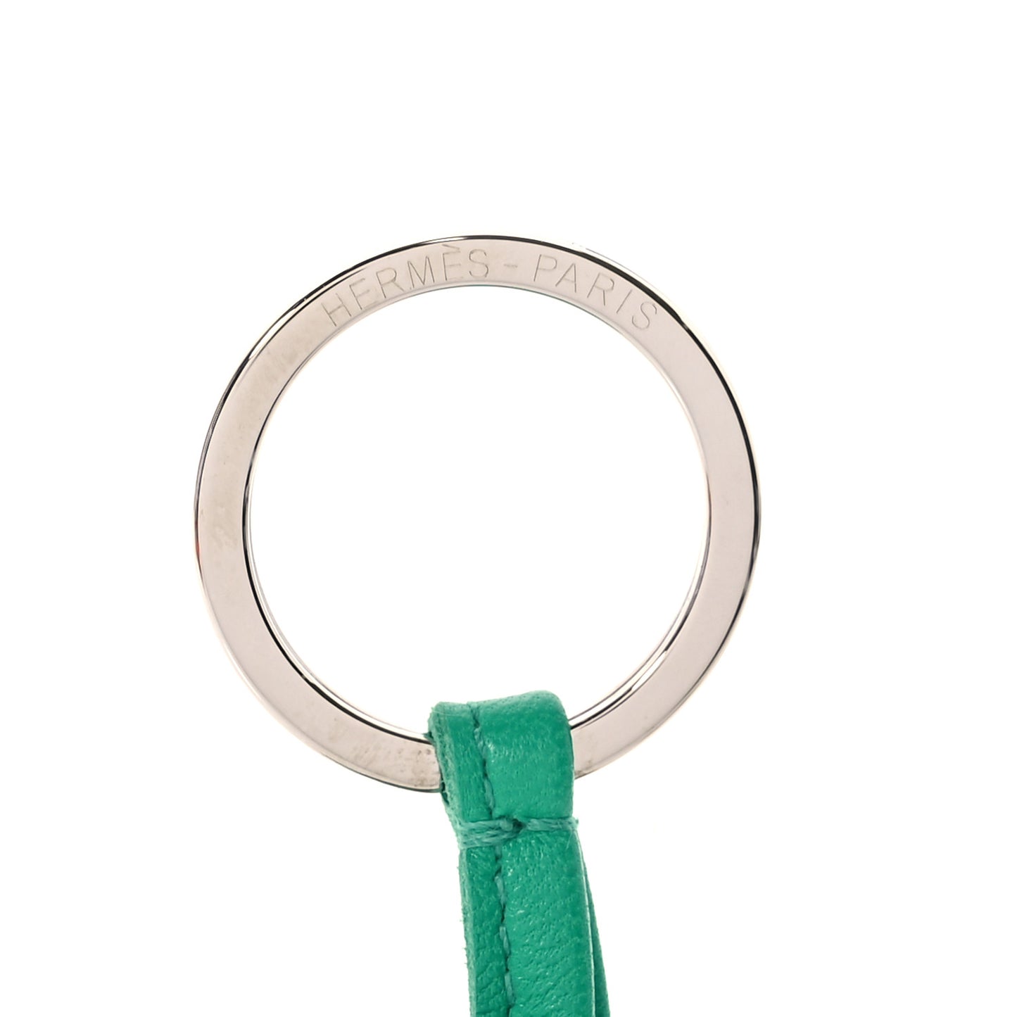 Lambskin Carmen Tassel Key Holder Menthe