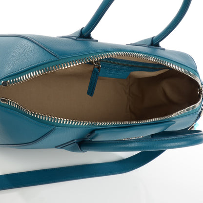 Givenchy Sugar Goatskin Medium Antigona Petrol Blue 5 of 7