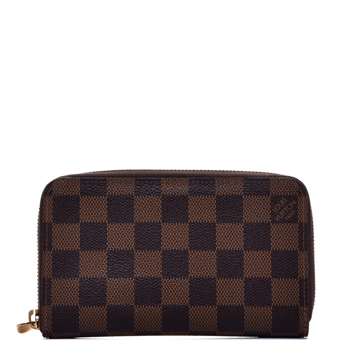 Louis Vuitton Damier Ebene Zippy Compact Wallet 1 of 9