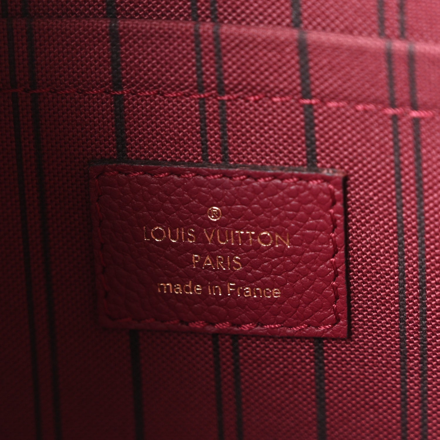 Louis Vuitton Empreinte Montaigne MM Grape 6 of 11