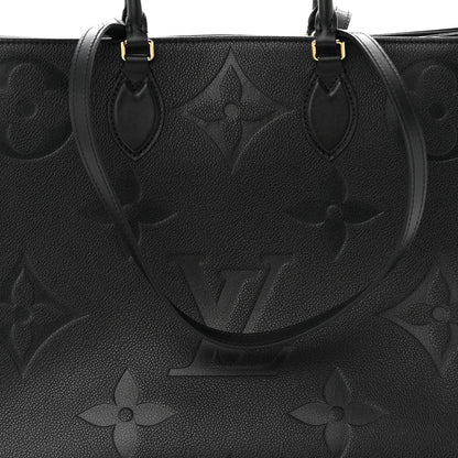 Louis Vuitton Empreinte Monogram Giant Onthego GM Black 7 of 10