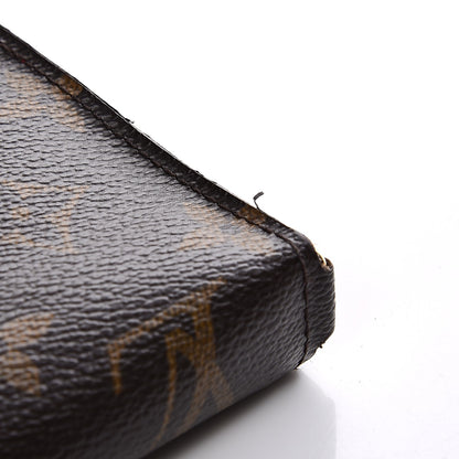 Louis Vuitton Monogram Kusama Waves Insolite Wallet Red 7 of 9