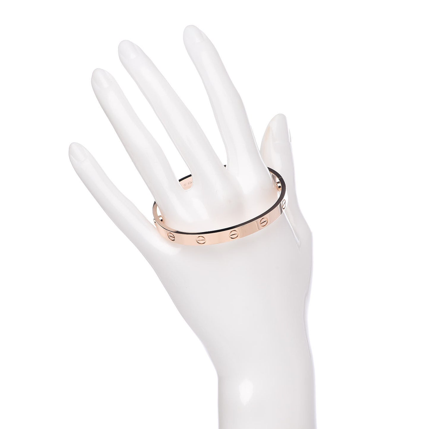 18K Pink Gold LOVE Bracelet 17