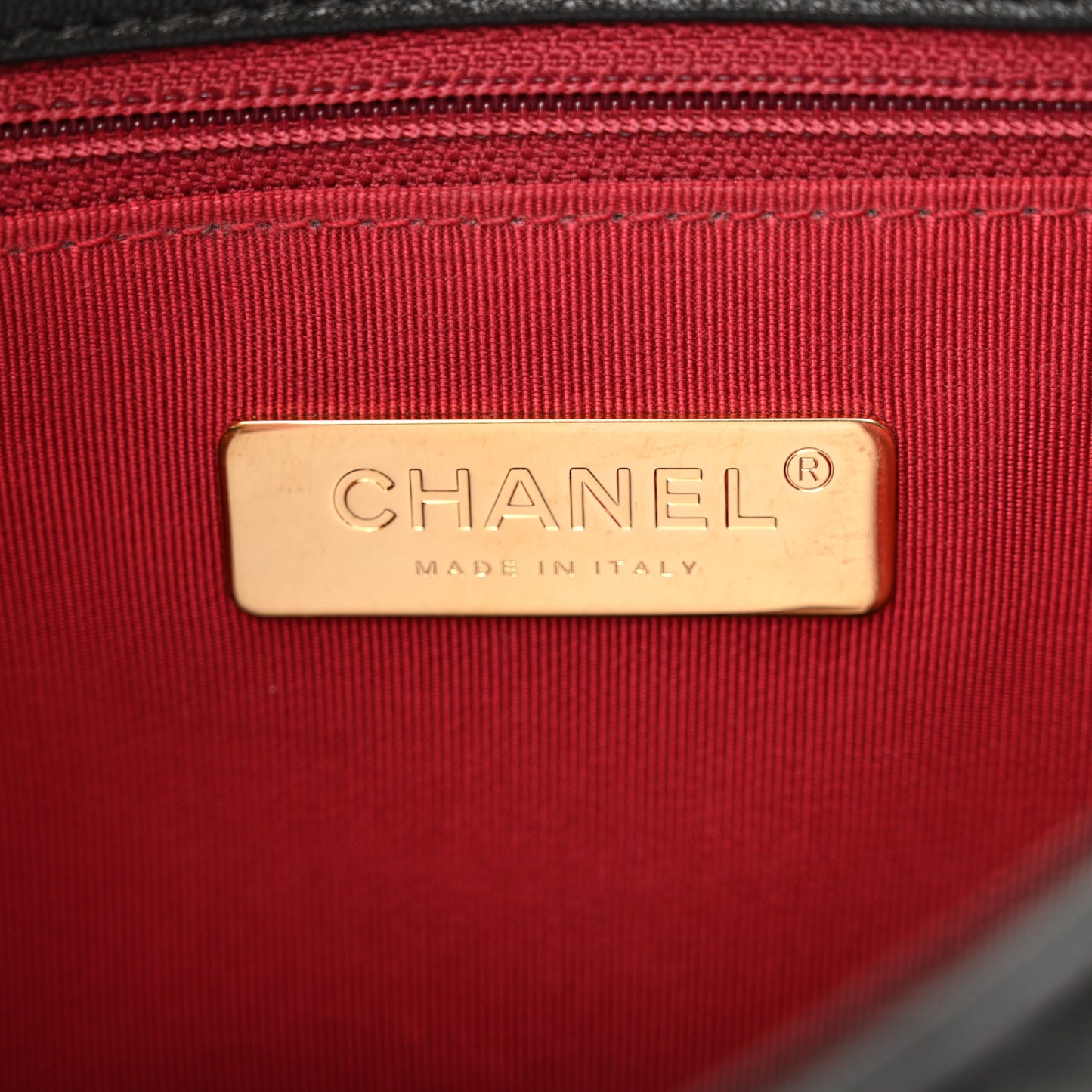 Lambskin Quilted Medium Chanel 19 Flap Black