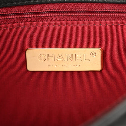 Chanel Lambskin Quilted Medium Chanel 19 Flap Black 6 of 11