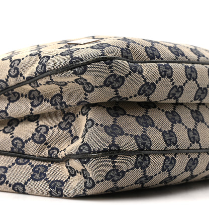 Gucci Monogram Medium Pop Hobo Navy 9 of 10