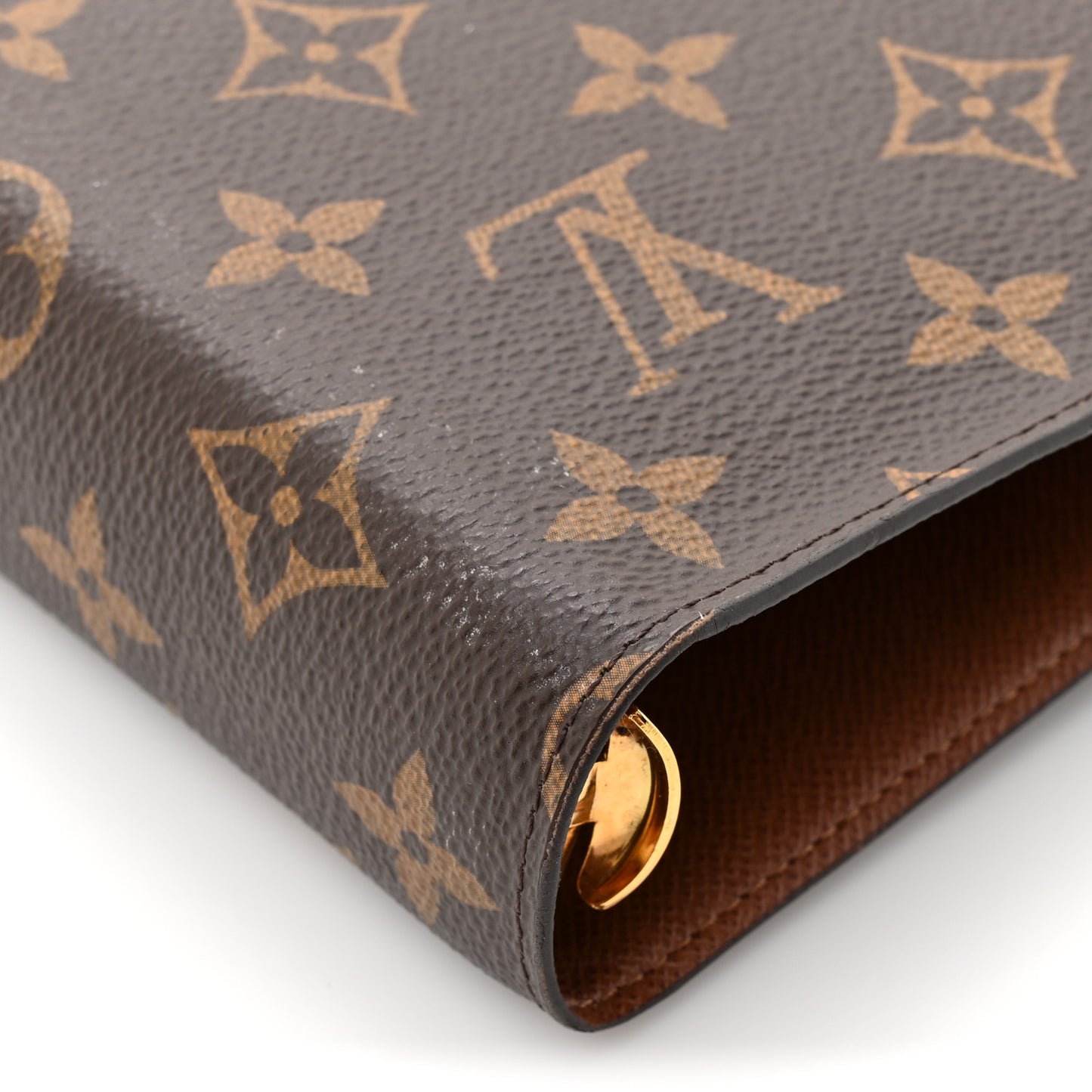 Monogram Large Ring Agenda Cover