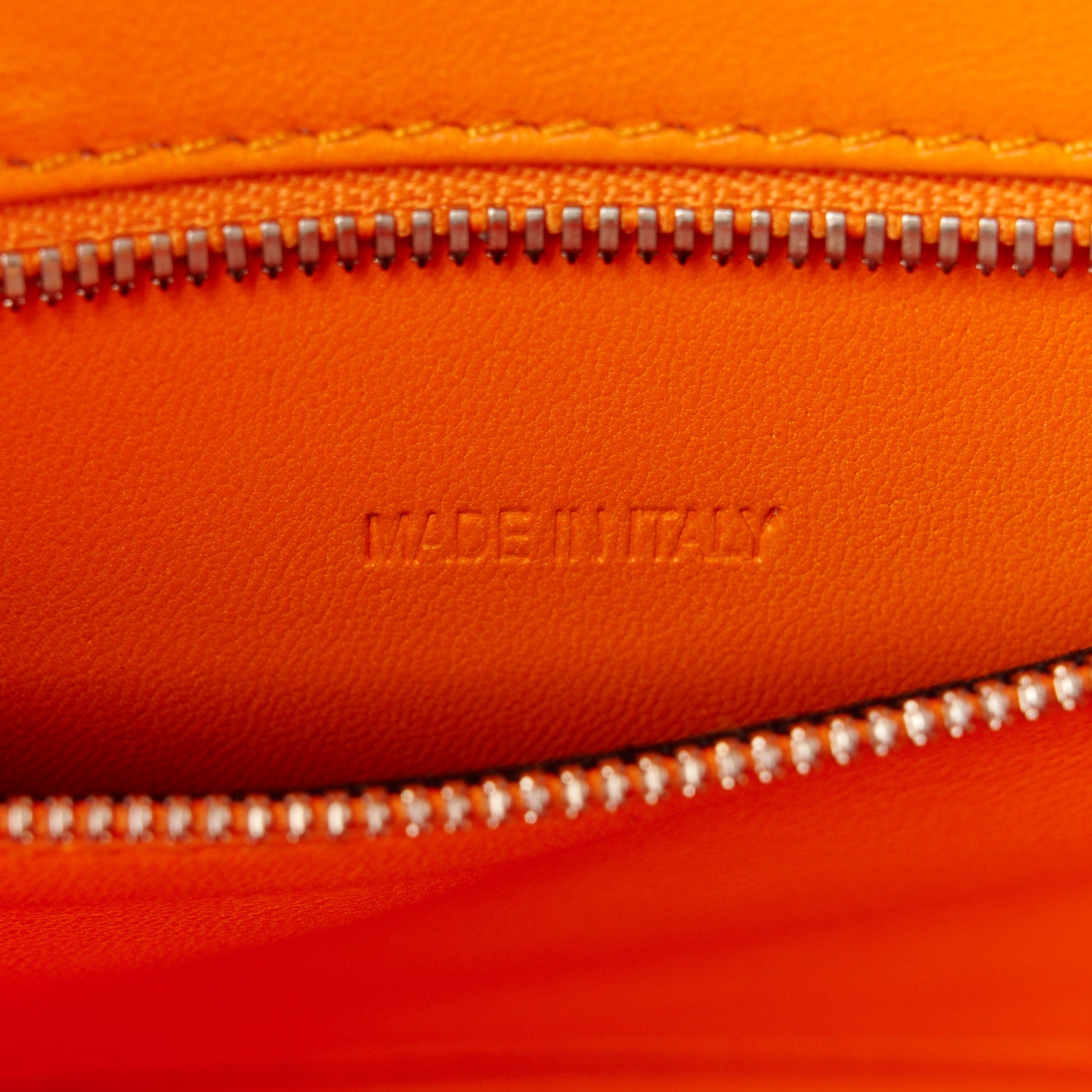 Balenciaga Shiny Calfskin Crocodile Embossed Small Hourglass Top Handle Bag Pop Orange 7 of 12