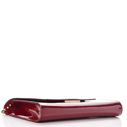 Christian Louboutin Patent Vero Dodat Clutch Carmin 4 of 7