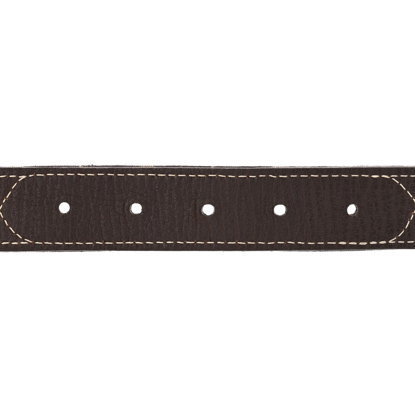Mini Monogram Skinny Belt Brown