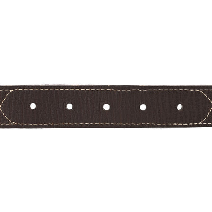 Louis Vuitton Mini Monogram Skinny Belt Brown 3 of 5