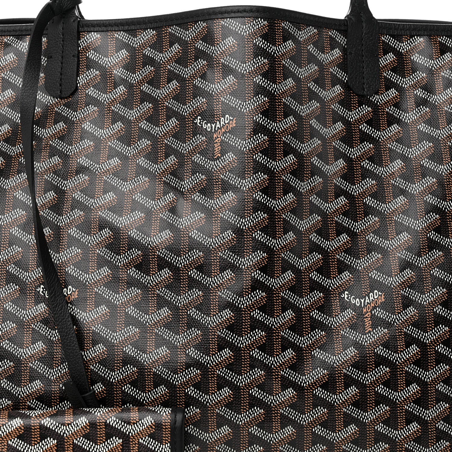 Goyard Goyardine Saint Louis GM Black 7 of 9