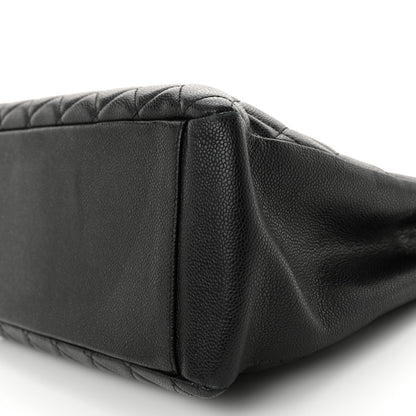 Chanel Caviar Quilted Grand Shopping Tote GST Black 10 of 10