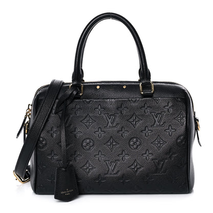 Louis Vuitton Empreinte Speedy Bandouliere 25 NM Black 1 of 12