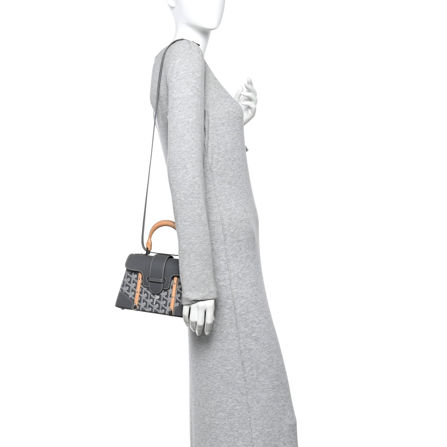 Goyardine Structure Mini Saigon Grey