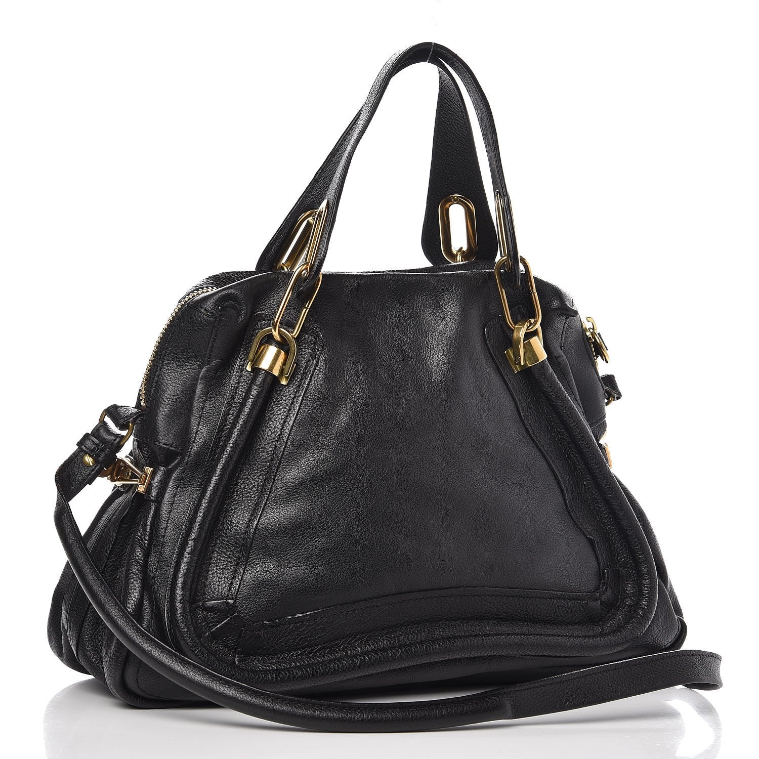Chloe Calfskin Medium Paraty Black 3 of 10