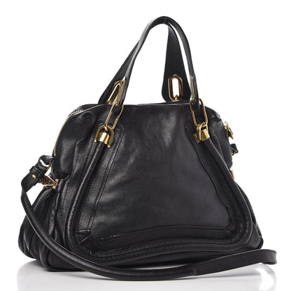 Chloe Calfskin Medium Paraty Black 3 of 10
