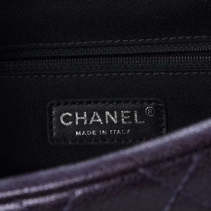 Chanel Iridescent Caviar Quilted Large Chic Flap Violet 6 of 8