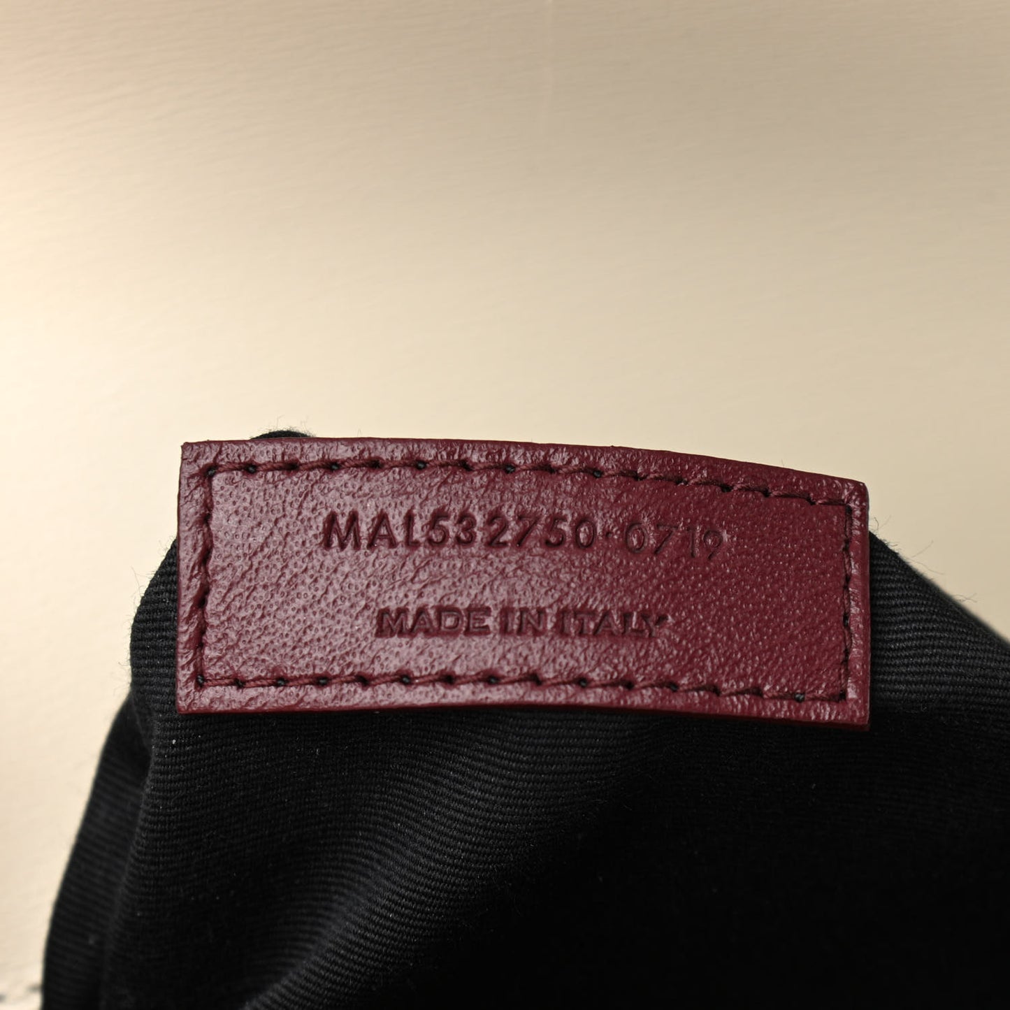 Calfskin Monogram Cassandra Clasp Bag Porcellana