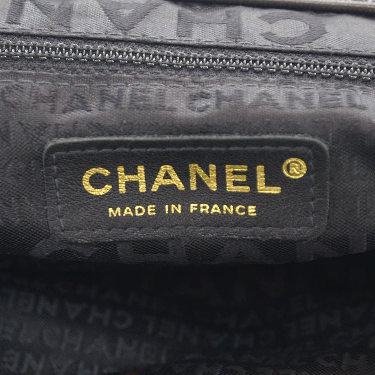 Lambskin Camellia Handbag Black