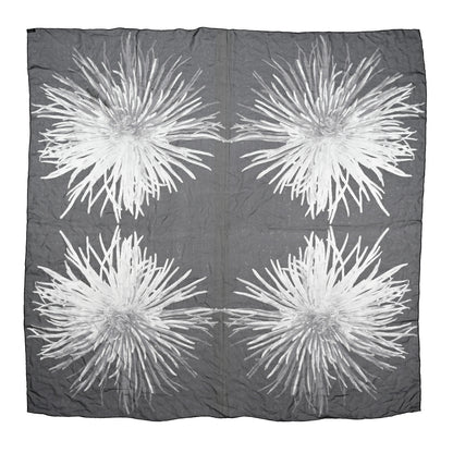 Hermes Silk Dahlia Shawl 140 1 of 4