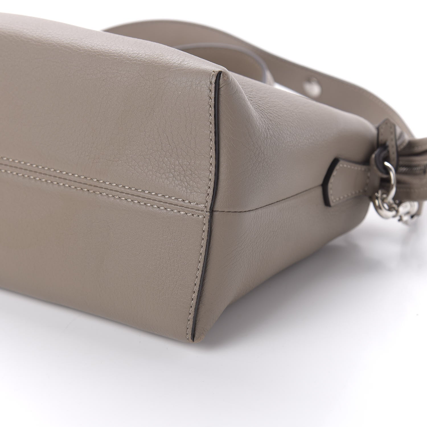 Fendi Vitello Dolce Medium By The Way Boston Bag Tortora 7 of 9