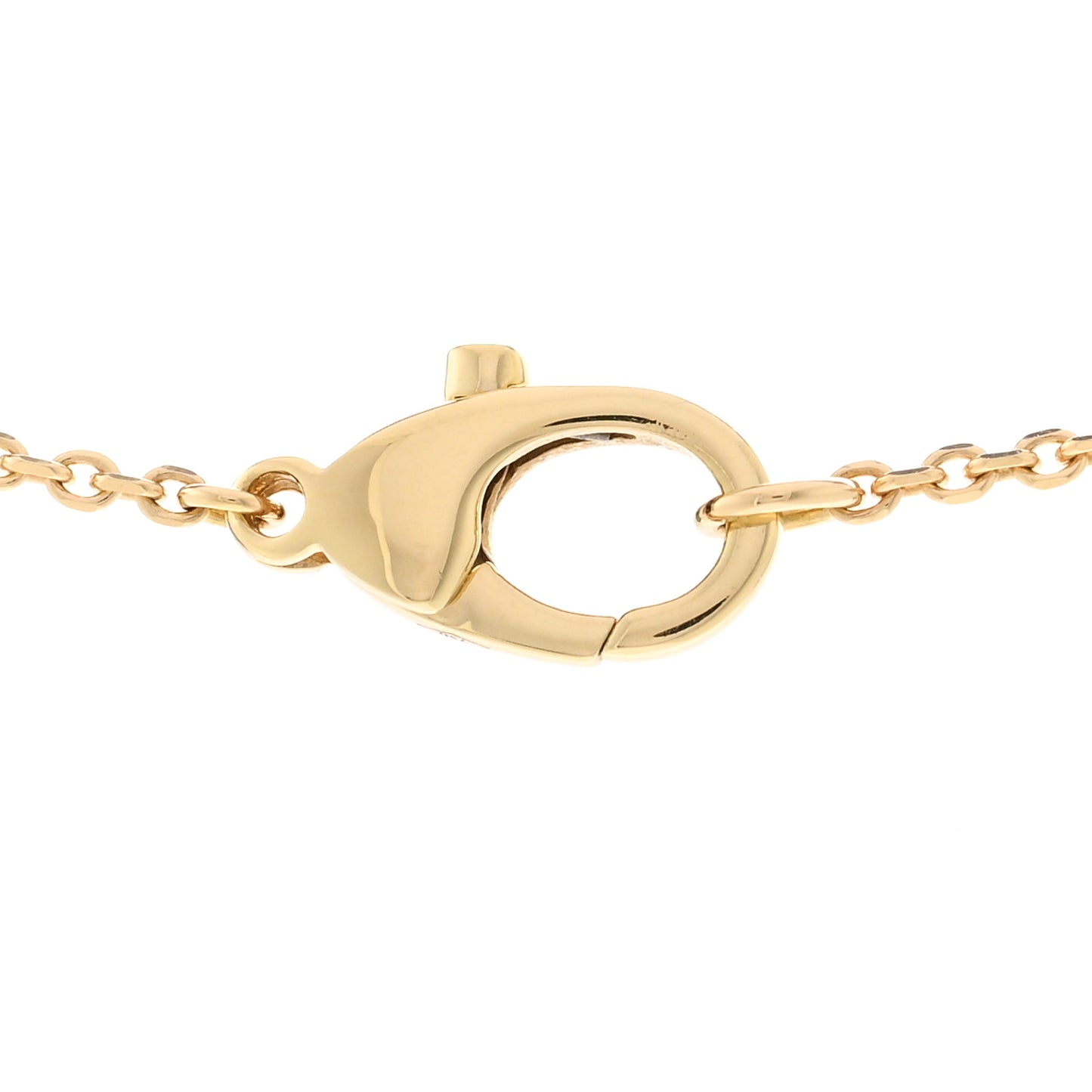 18K Yellow Gold Diamond Winston Gates Pendant Necklace