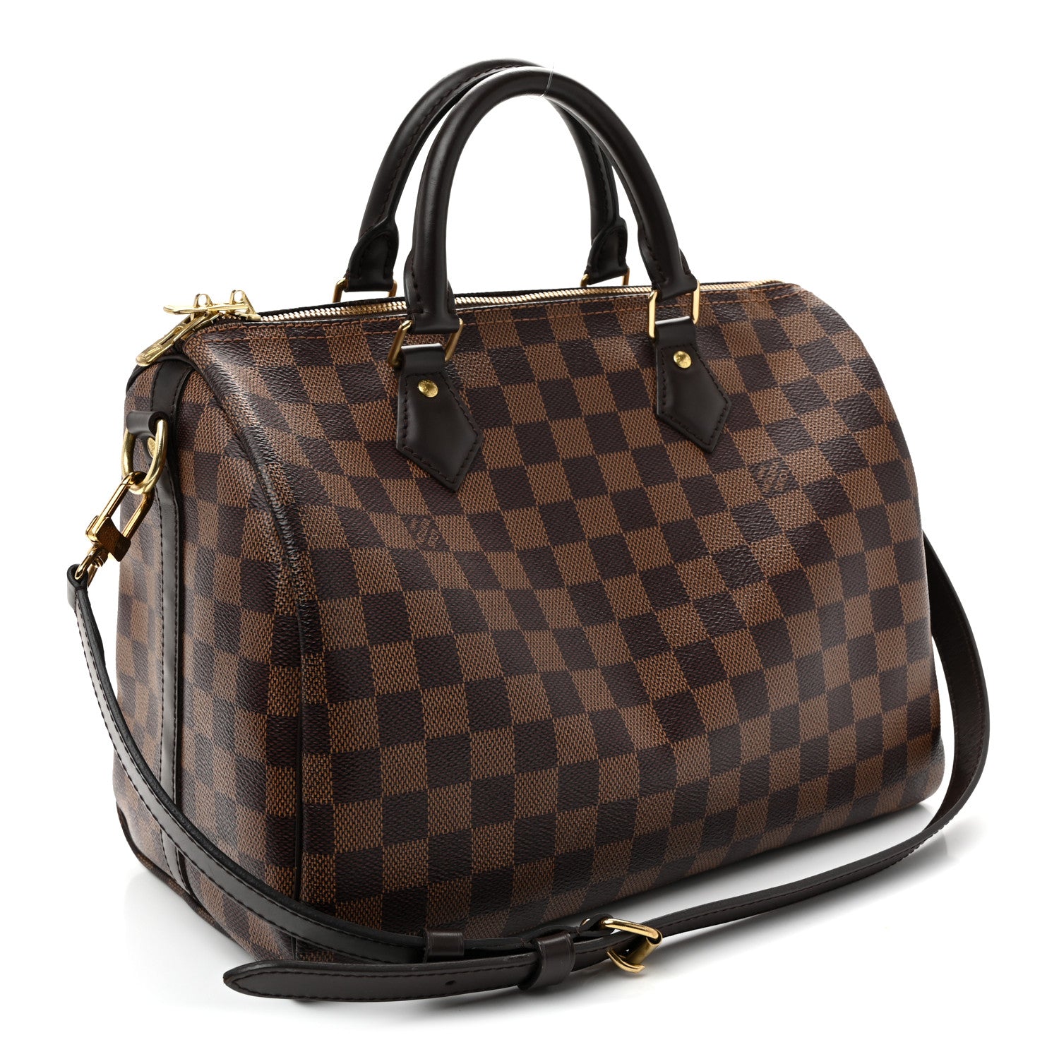 Louis Vuitton Damier Ebene Speedy Bandouliere 30 3 of 10
