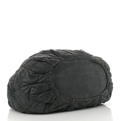 Chanel Iridescent Calfskin Quilted Large In The Mix Tote Black 4 of 11