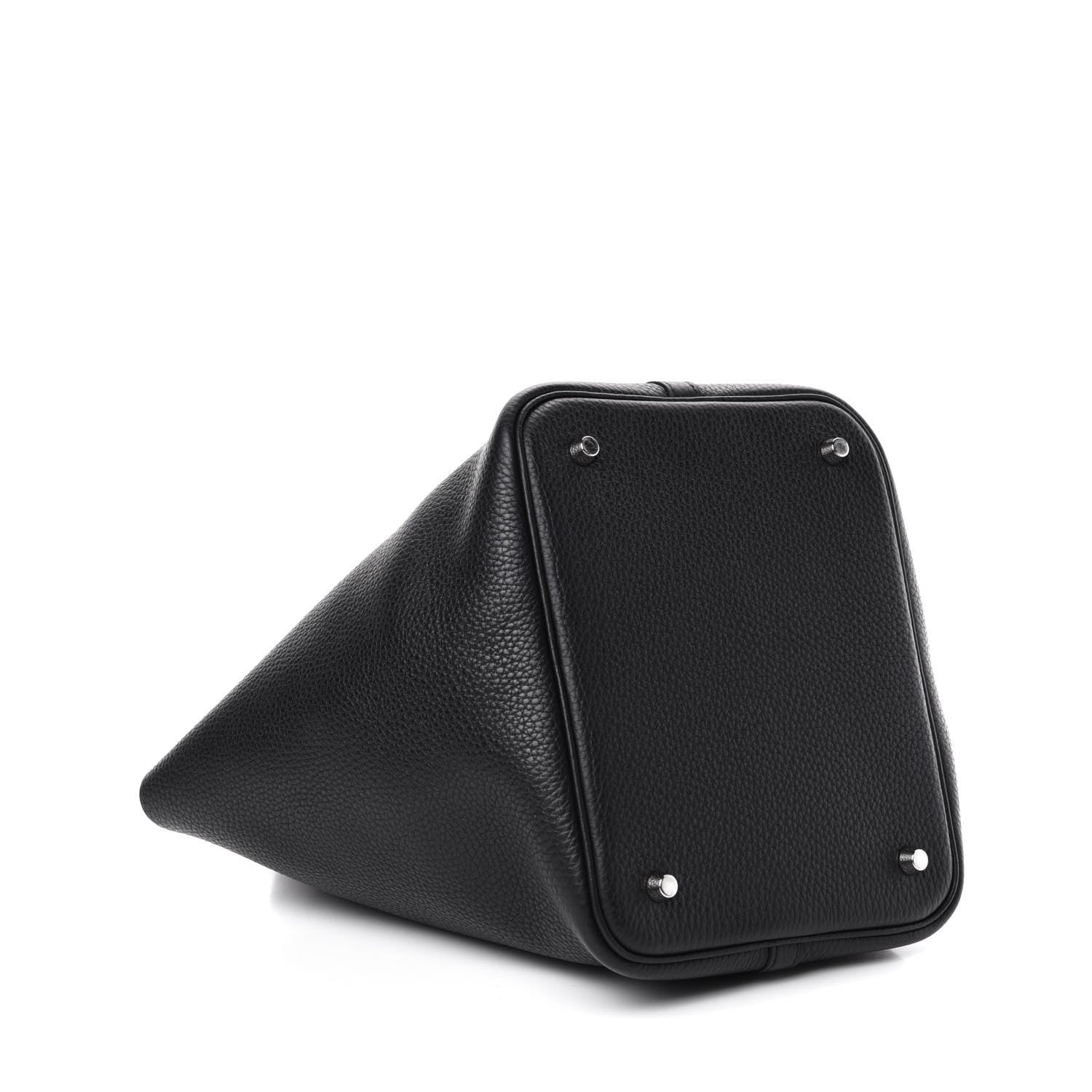 Hermes Taurillon Clemence Picotin Lock 22 MM Black 4 of 11