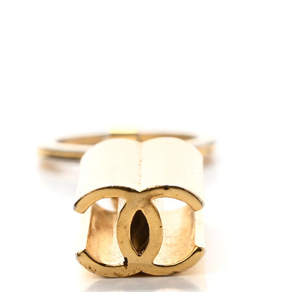 Chanel CC Key Chain Gold 4 of 5