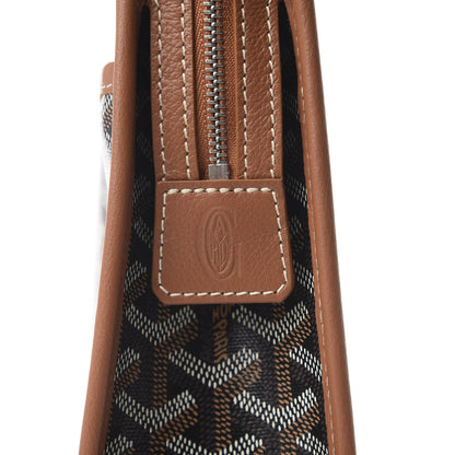 Goyard Goyardine Jouvence MM Toiletry Pouch Black Gold 7 of 8