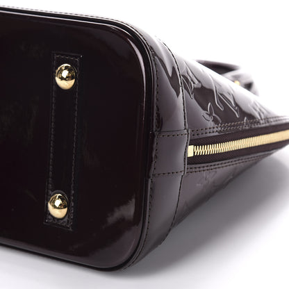 Louis Vuitton Vernis Alma PM Amarante 7 of 9