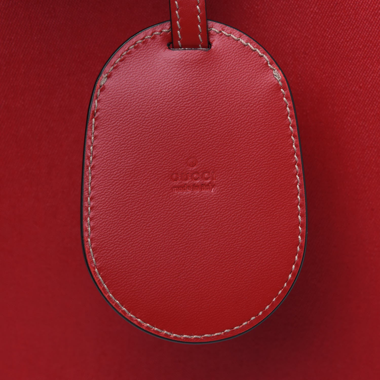 Gucci GG Supreme Medium Reversible Tote Beige Red 11 of 19