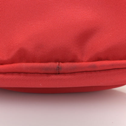 Prada Tessuto Nylon Double Zip Phone Case Crossbody Bag Red 8 of 9