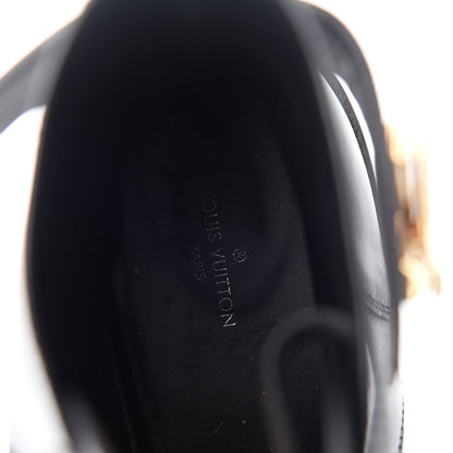 Louis Vuitton Calfskin Wonderland Ranger Boots 40 Black 8 of 16