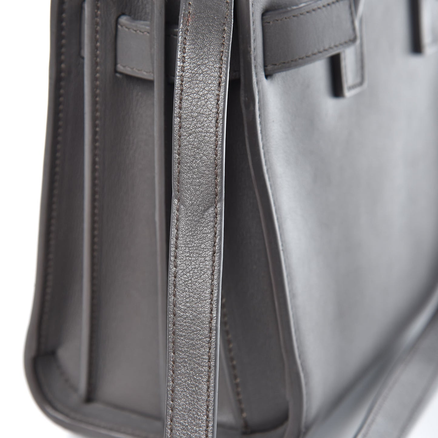 Calfskin Nano Sac De Jour Fog