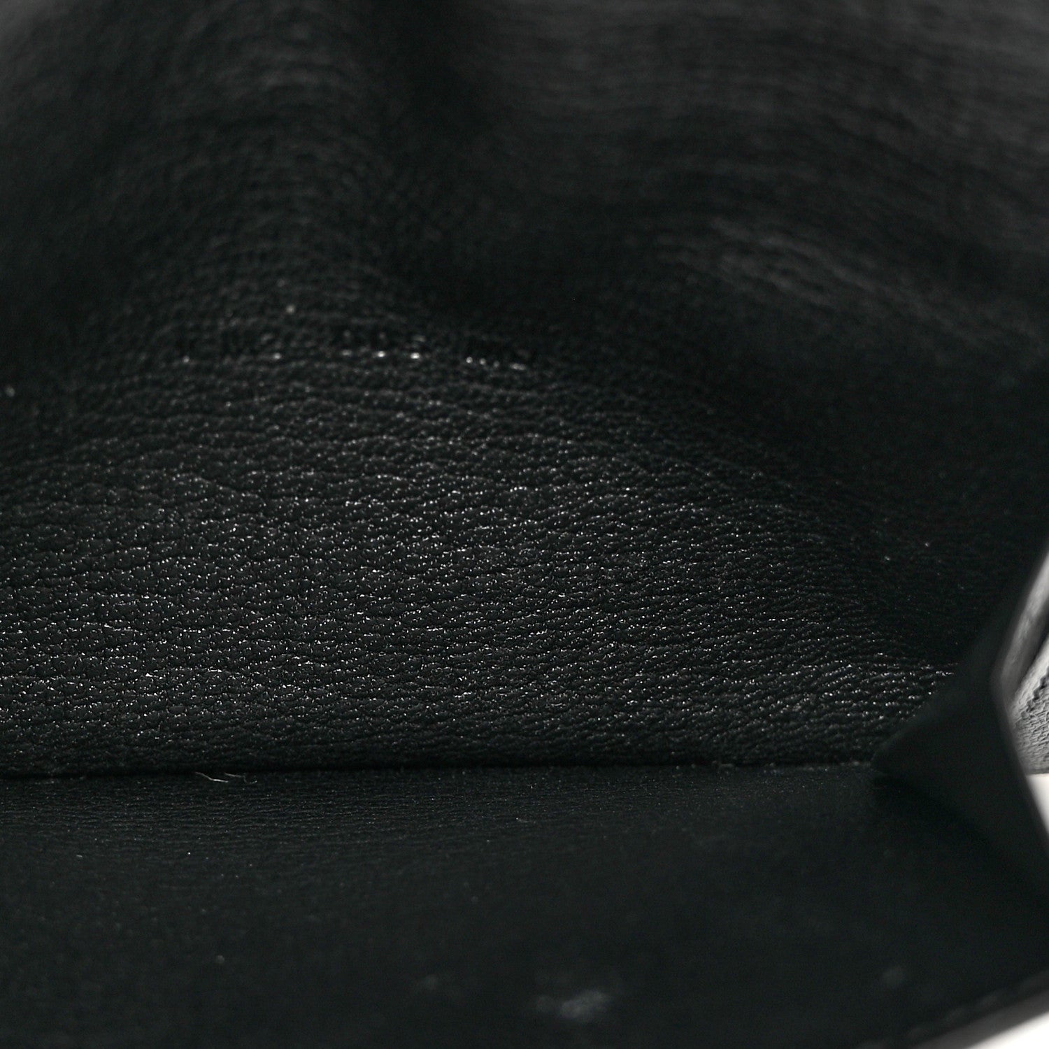 Hermes Chevre Mysore Kelly Pocket Compact Wallet Black 4 of 8