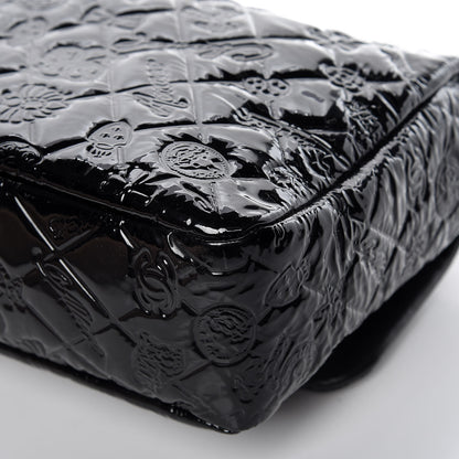 Chanel Patent Large Lucky Symbols Flap Black 10 of 11
