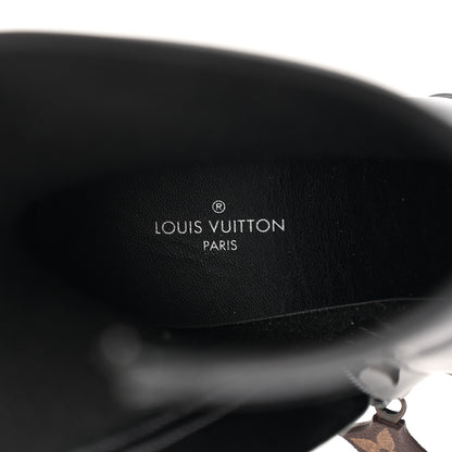 Louis Vuitton Rubber Silhouette Ankle Boots 38 Black 8 of 11