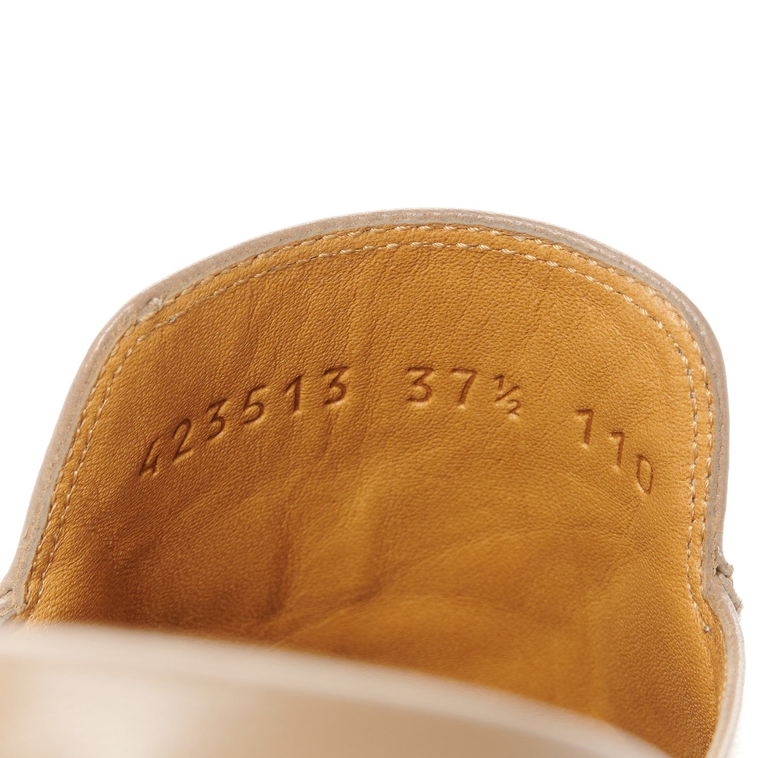 Gucci Malaga Kids Womens Princetown Slippers 37.5 Mud 8 of 9