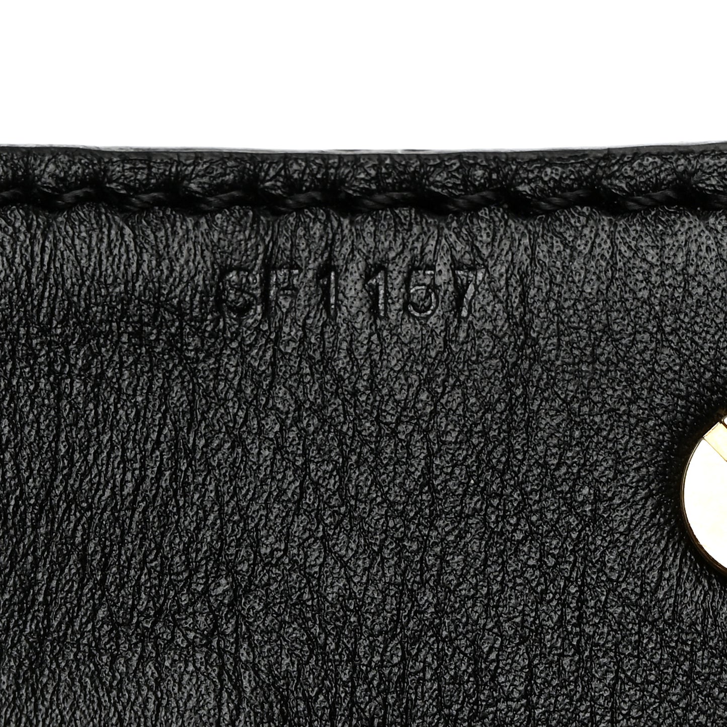 Reverse Monogram Bandouliere Shoulder Strap XL Black