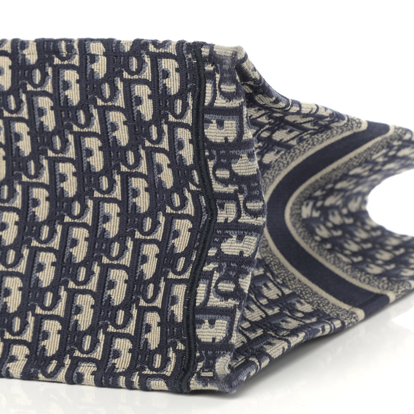 Oblique Large Book Tote Blue Multicolor